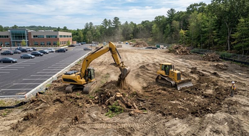 Commercial Lot Clearing in Marietta, GA