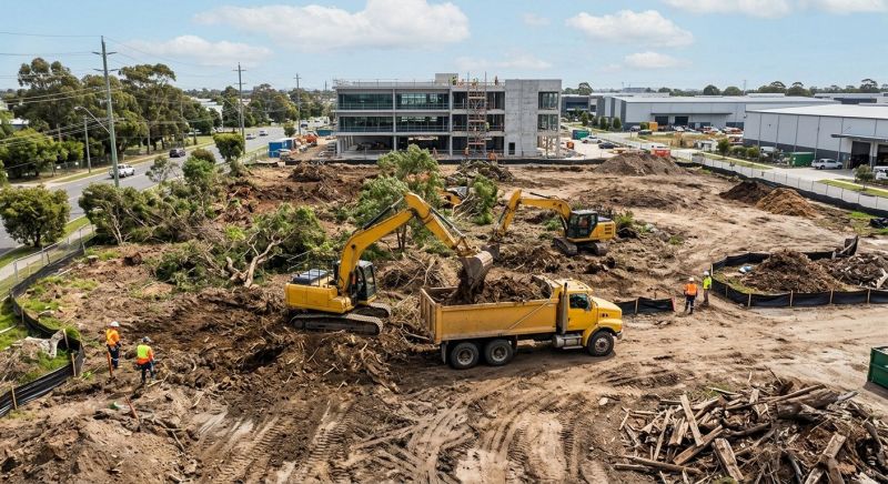 Commercial Property Clearing in Katy, TX