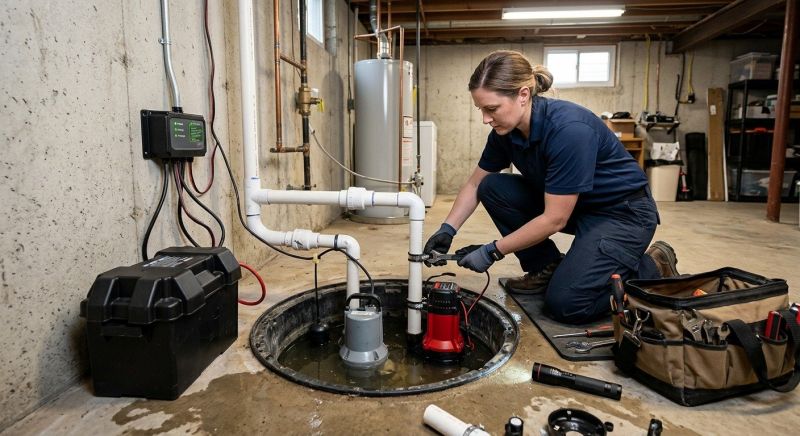 Ejector Pump Installation in Tuscaloosa, AL