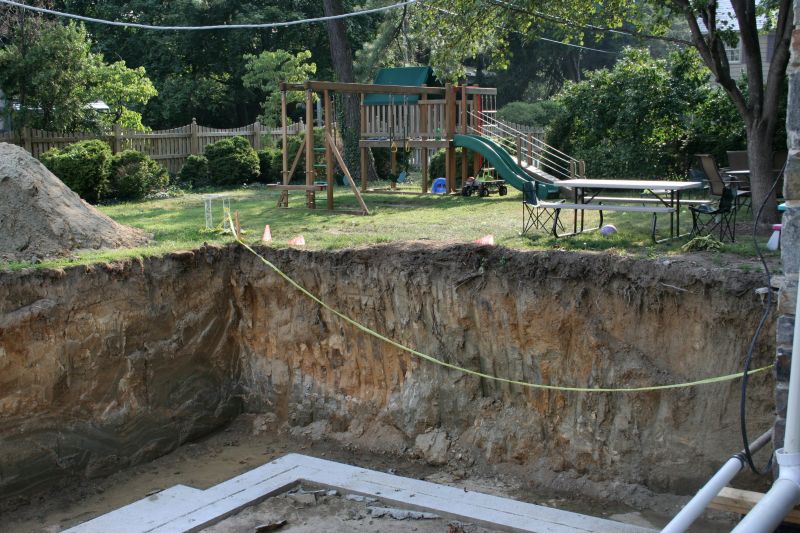 Site Excavation detail