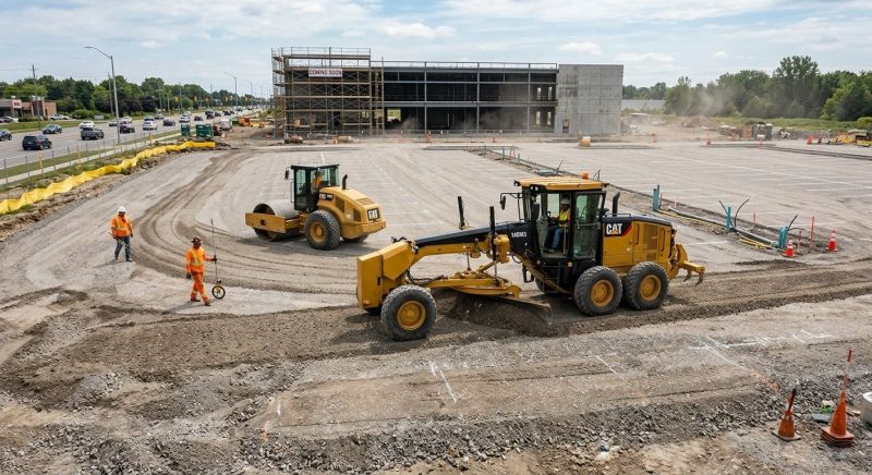 Parking Lot Gravel Repair in Gainesville, GA