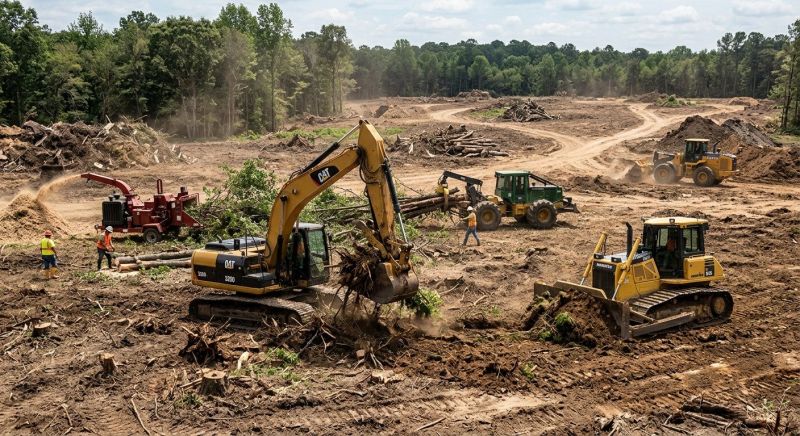 Site Clearing Service in Houston, TX